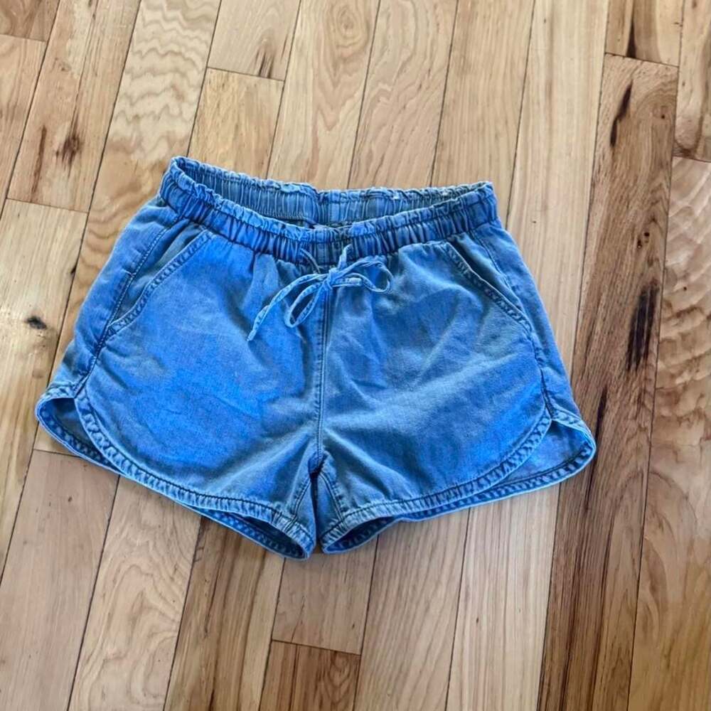 American Eagle Denim Pull-On Shorts Size XS